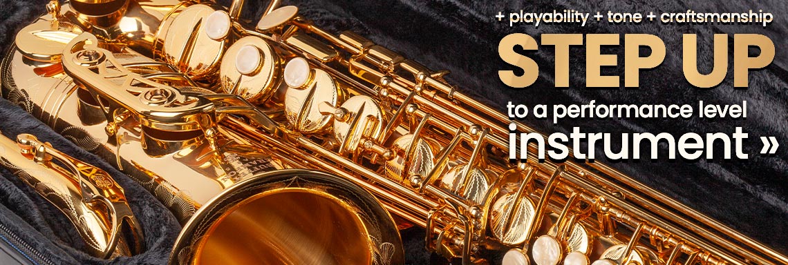 Better Playability, Tone, and Craftsmanship - Step Up to an Intermediate Instrument Today