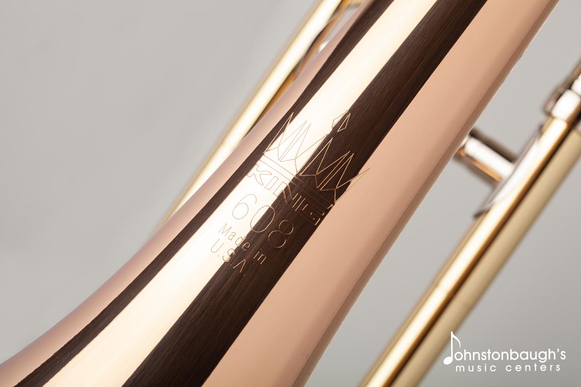 Detailed Feature Image of King 608F Tenor Trombone from Johnstonbaugh's Music Centers in Western PA