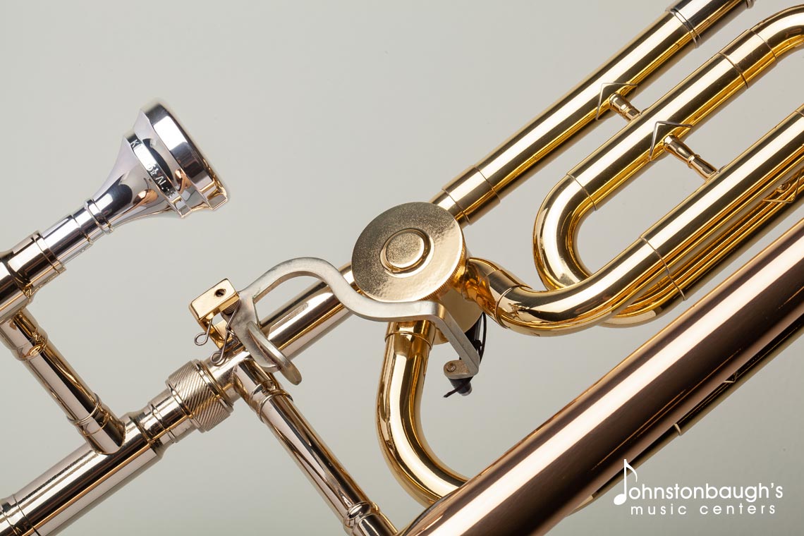 Detailed Feature Image of King 608F Tenor Trombone from Johnstonbaugh's Music Centers in Western PA