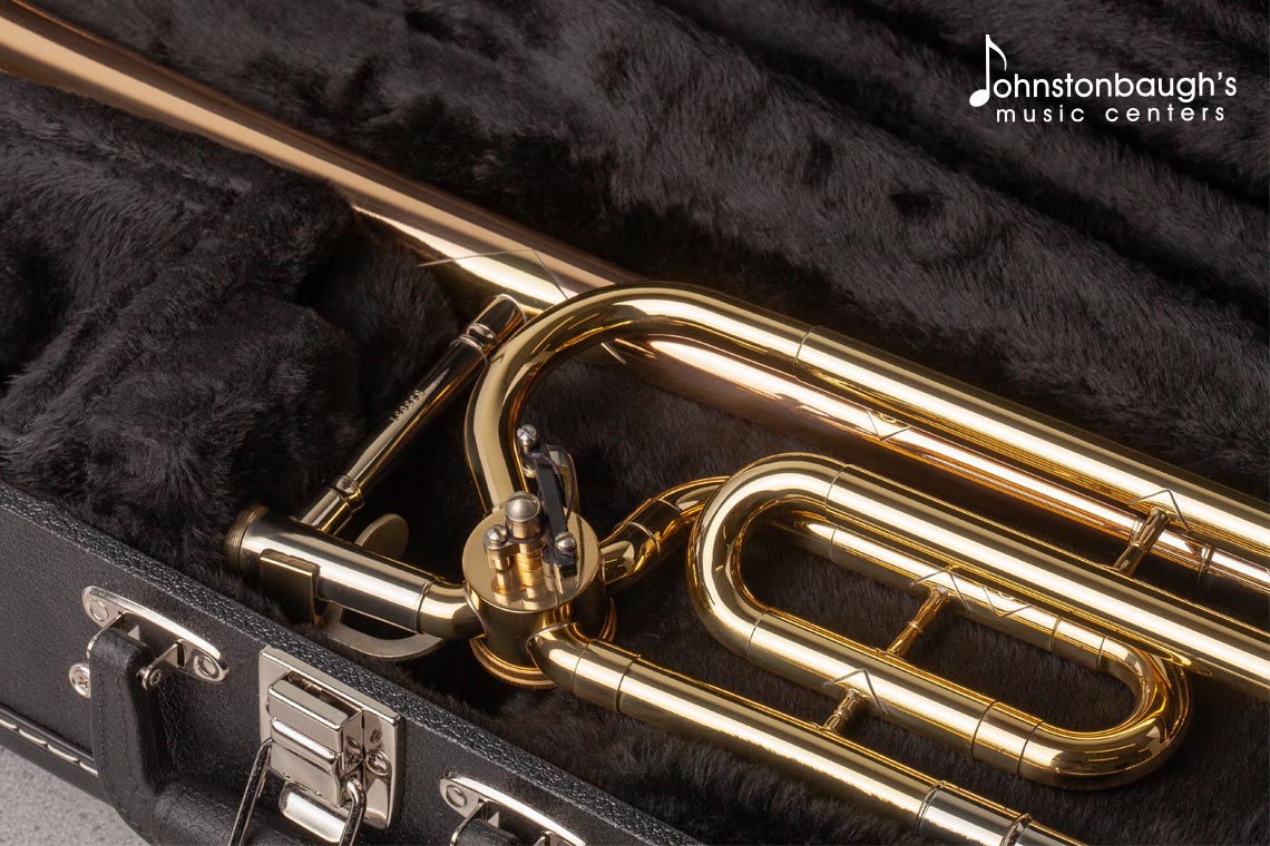 Detailed Feature Image of King 608F Tenor Trombone from Johnstonbaugh's Music Centers in Western PA