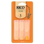 Alto Sax Reeds Rico #3 Pack of 3