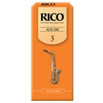 Alto Sax Reeds Rico #3 Box of 25