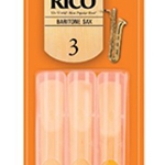 RICO RLA0330 Rico Bari Sax Reeds, Strength 3.0, 3-Pack