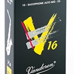VANDOREN SR7225 Vandoren V16 Tenor Sax Reeds, Strength 2.5, 5-Pack