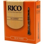RICO RCR Rico Bb Clarinet Reeds, 25-Pack