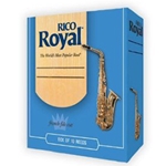 RICO RRASR25 Rico Royal Alto Sax Reeds, Strength 2.5, 10-Pack