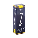 Vandoren Bass Clarinet Traditional Reeds Strength #1.5; Box of 5