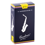 Vandoren Alto Sax Reeds Traditional #2.5 Box of 10