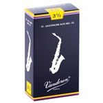 Vandoren Alto Sax Reeds Traditional #3.5 Box of 10