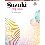Suzuki Piano School Piano Part Volume 3 Book with CD