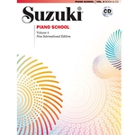 Suzuki Piano School Piano Part Volume 4 Book with CD
