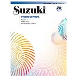 Suzuki Violin School Violin Part Volume 8 Book with CD