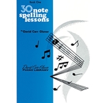 DCGPL 30 Note Spelling Lessons Book Level 1