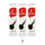 Vandoren Clarinet Reeds JUNO #3 Pack of 3