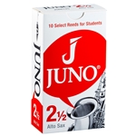 Vandoren Alto Sax Reeds JUNO #2.5 Box of 10