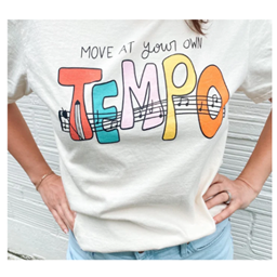 Musically Minted ATS0014XL Move At Your Own Tempo T-Shirt - Size XL