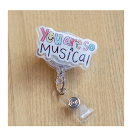 Musically Minted BDG0004 You Are So Musical Badge Reel