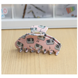Musically Minted CLW0001 Pink Pianos Claw Clip