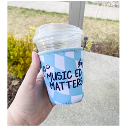 Musically Minted COZ0003 Music Ed Matters Coffee Coozie