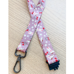 Musically Minted LAN0003 Pink Cowgirl Lanyard