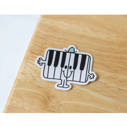 Musically Minted STK0050 Peyton The Piano Sticker