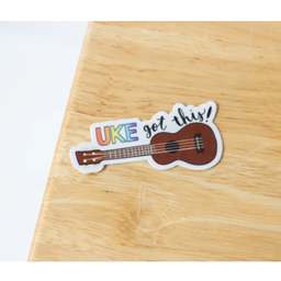 Musically Minted STK0090 Uke Got This Sticker