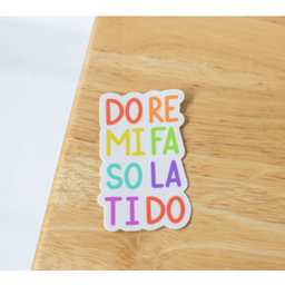 Musically Minted STK0096 Solfege Sticker