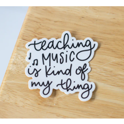 Musically Minted STK0098 Teaching Music Sticker