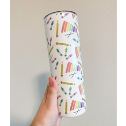 Musically Minted STU0006 Music Room Essentials Skinny Tumbler