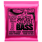 Ernie Ball Super Slinky Bass Guitar Strings Nickel Wound 45-100