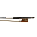 Gatchell Violin Bow 4/4 Braided Carbon Fiber Horned Frog Blue