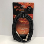 Hot Wire 20' Instrument Cable Right Angle
