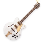Albert Elovitz Ornament - Electric Guitar Falcon White