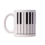Albert Elovitz Keyboard Mug - White