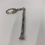 Music Gifts Pewter Keychain Clarinet