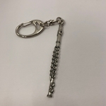 Music Gifts Pewter Keychain Flute