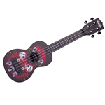 Kala Ukadelic Skulls Soprano Ukulele