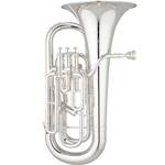 Shires Model Q40S 4-Valve Euphonium Silver [Professional Level]