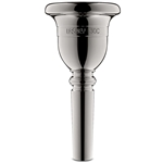 Laskey Classic Tuba Mouthpiece, 30C, American Shank, Silver Plated