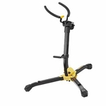 HERCULES DS630BB Auto Grip Alto Tenor Saxophone Stand with Bag