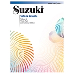 Suzuki Violin School Violin Part Volume 6
