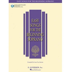 Easy Songs For The Beginning Soprano Book with Piano Accompaniments