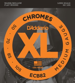 DADDARIO ECB82 Bass String Set Chromes 50-105 Long