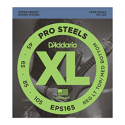DADDARIO EPS165 Pro Steels 45-105 Long Scale Bass