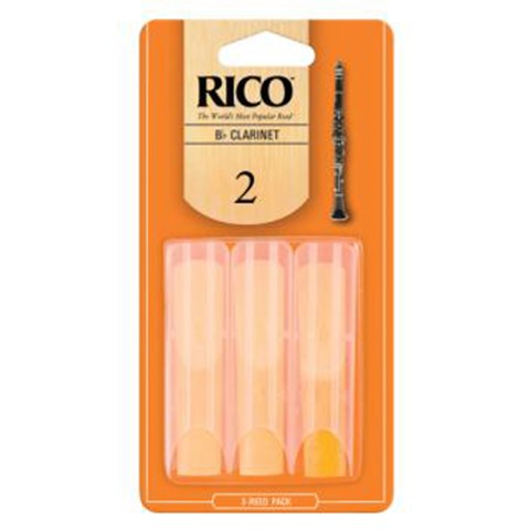 Clarinet Reeds Rico Royal #2 Pack of 3