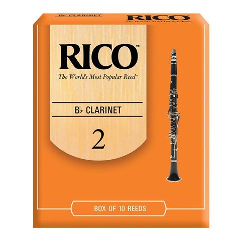 Clarinet Reeds Rico Royal #2 Box of 10