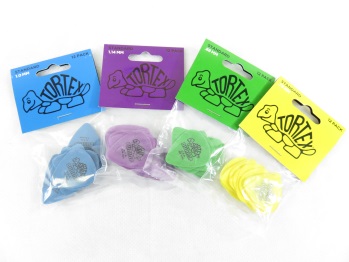 DUNLOP 418P Tortex Standard Picks 12-Count Pick Pack