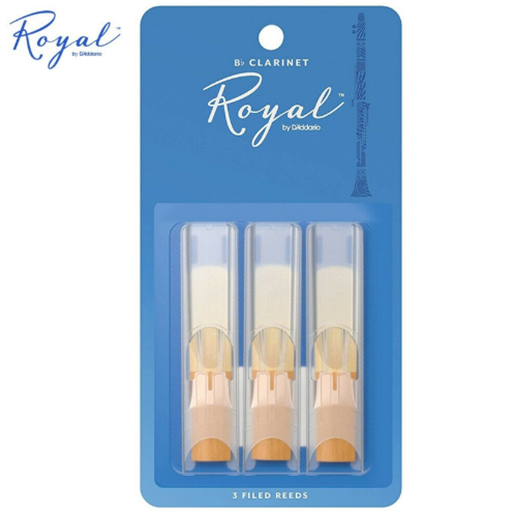RICO RRCR Rico Royal Bb Clarinet Reeds, 10-Pack