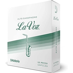 LAVOZ LASRMH La Voz Alto Sax Reeds, Strength Medium Hard, 10-Pack