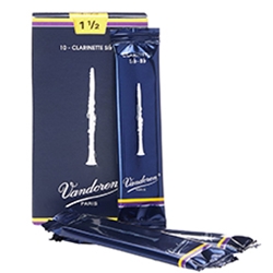 VANDOREN VCR10P Vandoren Bb Clarinet Reeds, 10-Pack